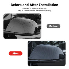Rear View Mirror Covers For Tesla Model 3 (2021-2026)
