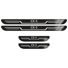 Car Door Sill Protector Plates For Mazda CX-5 (2017–2026)