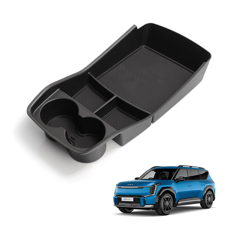 Lower Center Console Cup Holder Insert For Kia EV9 (2023–2026)
