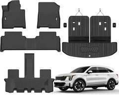 TPE Floor & Trunk Mats (6/7 Seats) For Kia Sorento (2021-2026)