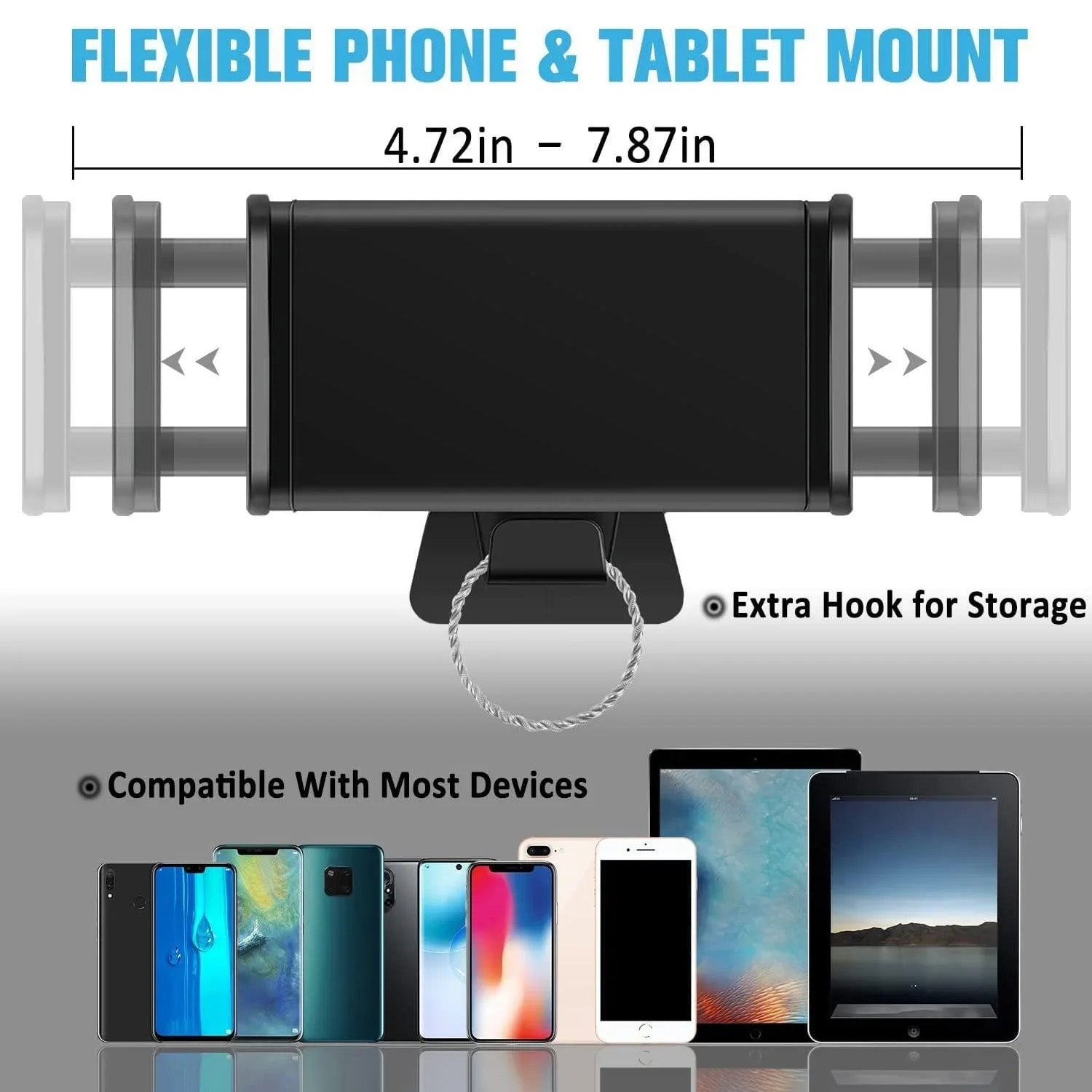 Tablet Holder & Headrest Holder For Tesla Model 3/Y