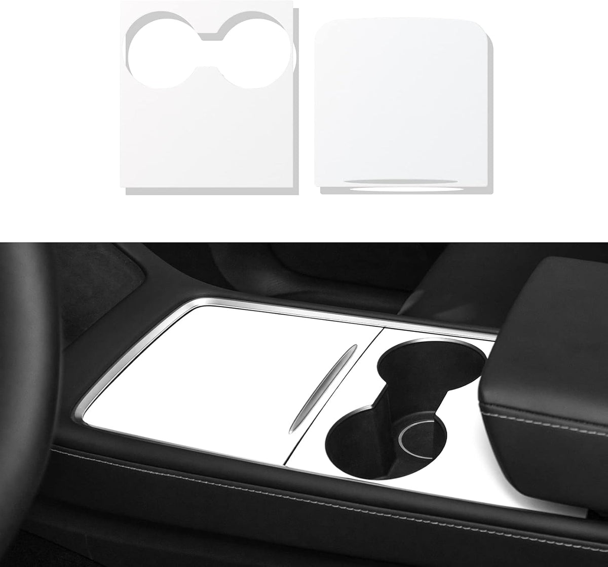 Centre Console Wrap Covers For Tesla Model 3 (2019-2023) /Model Y (2022-2024)