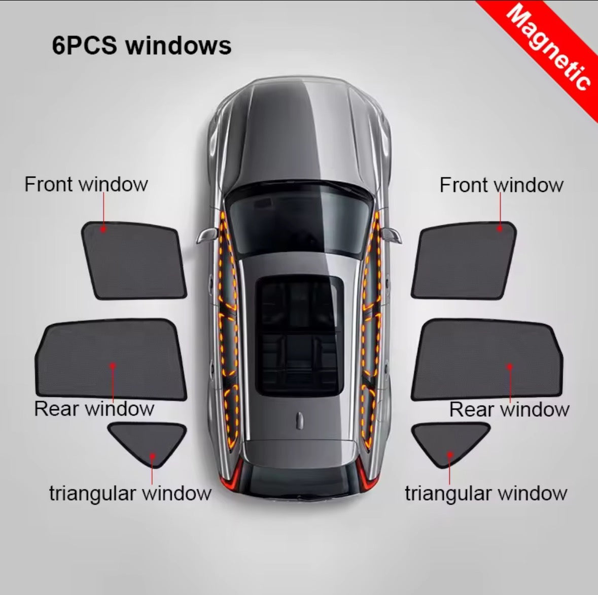 Sunshade For BYD Sealion 7 (2025-2026)