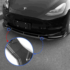 Premium Front Lip Splitter For Tesla Model 3 (2019-2023)