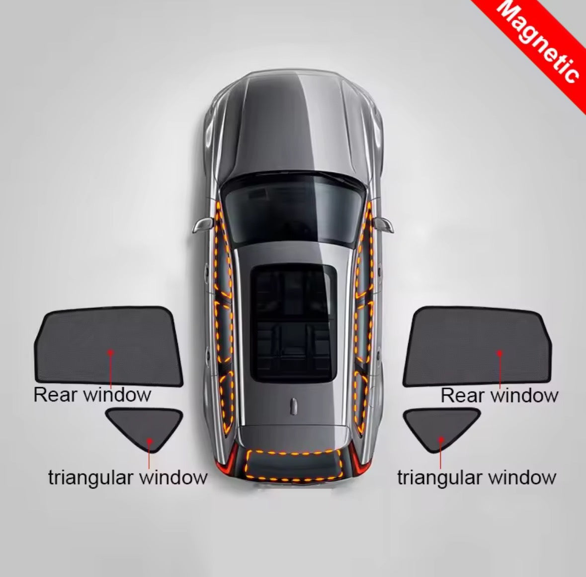 Sunshade For BYD Sealion 7 (2025-2026)