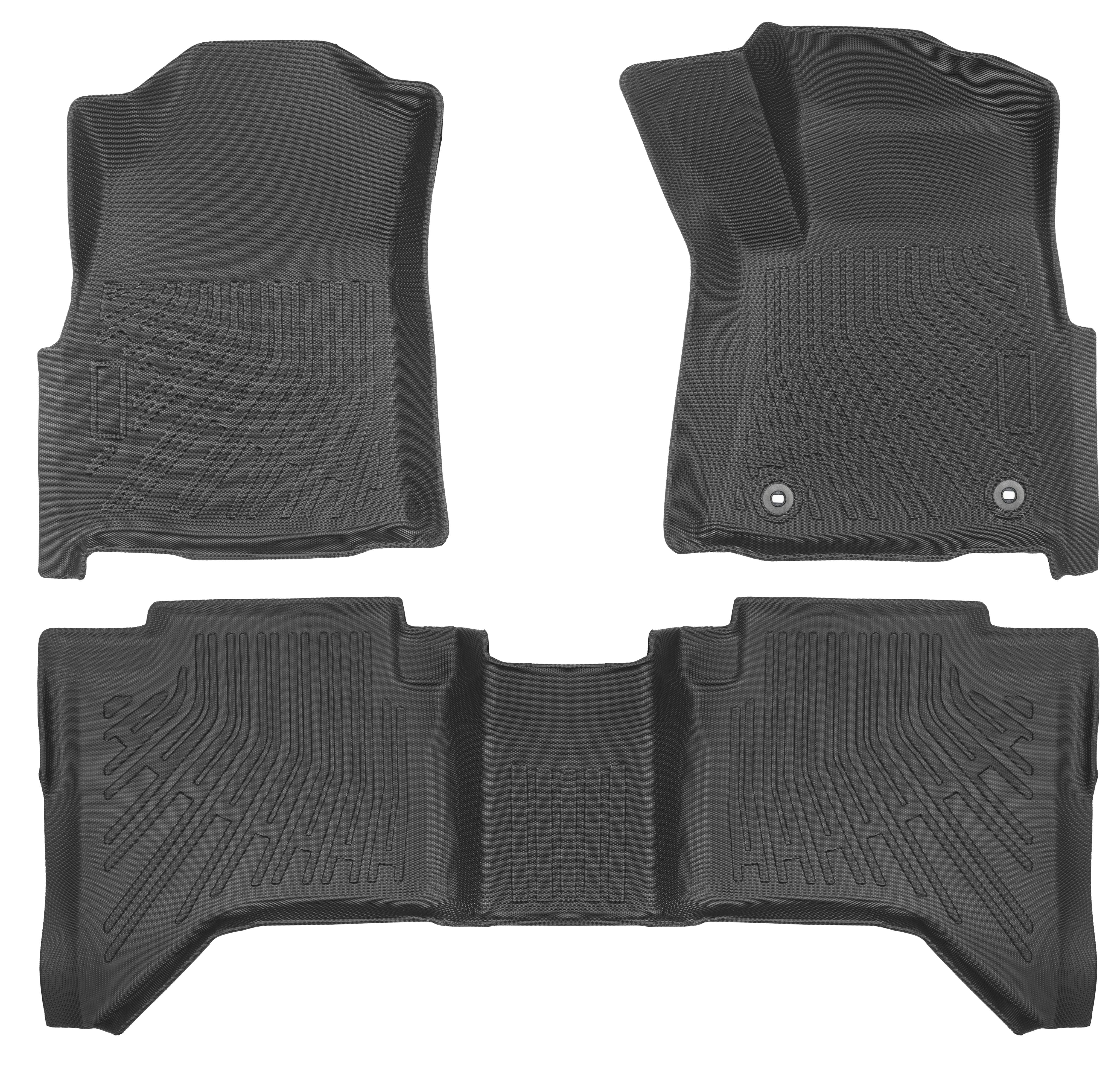Bundle: TPE Floor Mats and Liners For Toyota Hilux (double cab) (2015-2025)