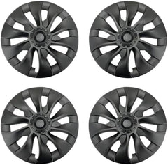 18‘’ Turbine  Wheel  Covers Matte Black For Tesla Model 3 (2021-2023）