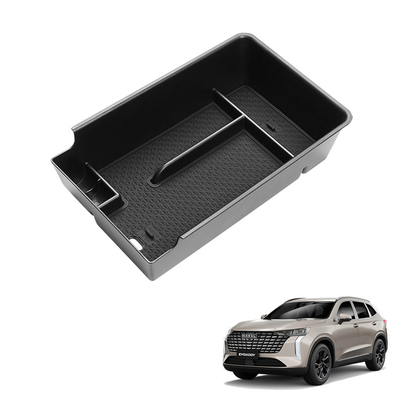 Center Armrest Storage Box Organizer For GWM Haval H6 / H6GT (2021-2025)