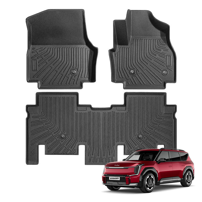 TPE Floor Mats For Kia EV9 (2023–2026)