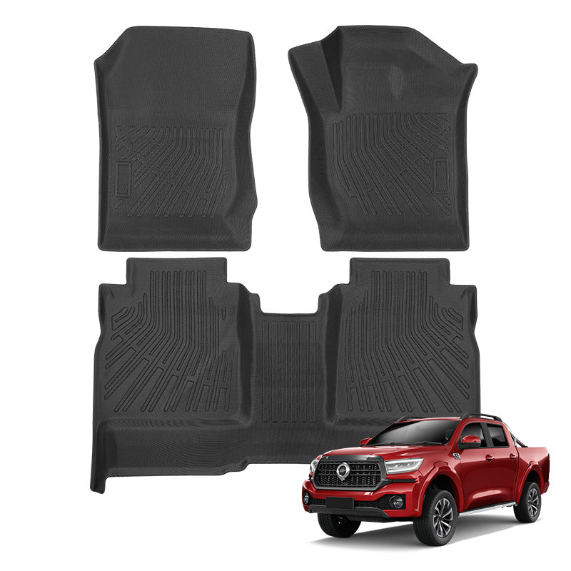 TPE Floor Mats & Liners Set For GWM Cannon (2021-2026)