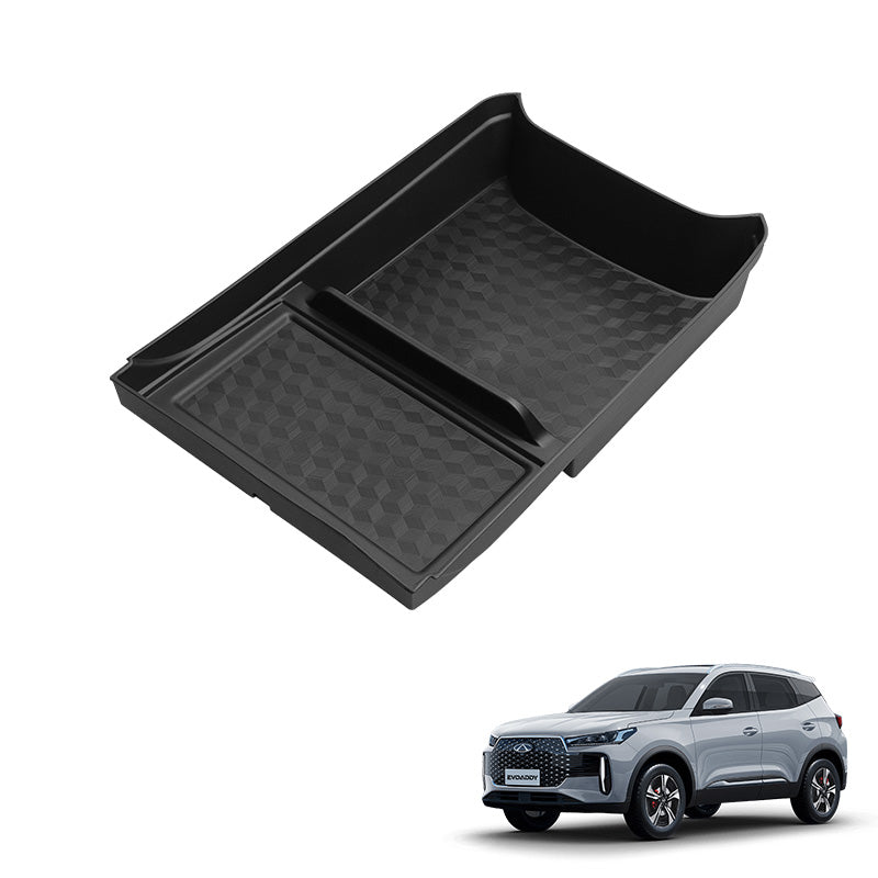 Center Console Lower Storage Organizer For Chery Tiggo 4 / Tiggo 4 Pro (2024–2026)