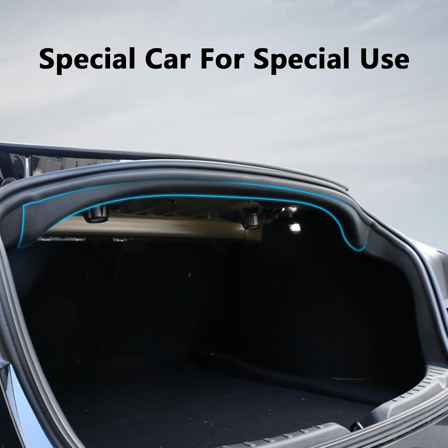 Rear Trunk Upper Sill Protector For Tesla Model 3 (2024-2026)