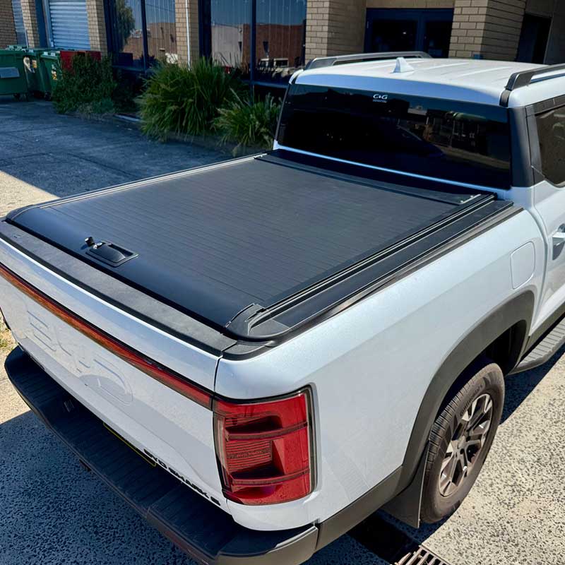 Manual Retractable Roller Shutter Tonneau Cargo Cover For BYD Shark 6 (2024-2026)