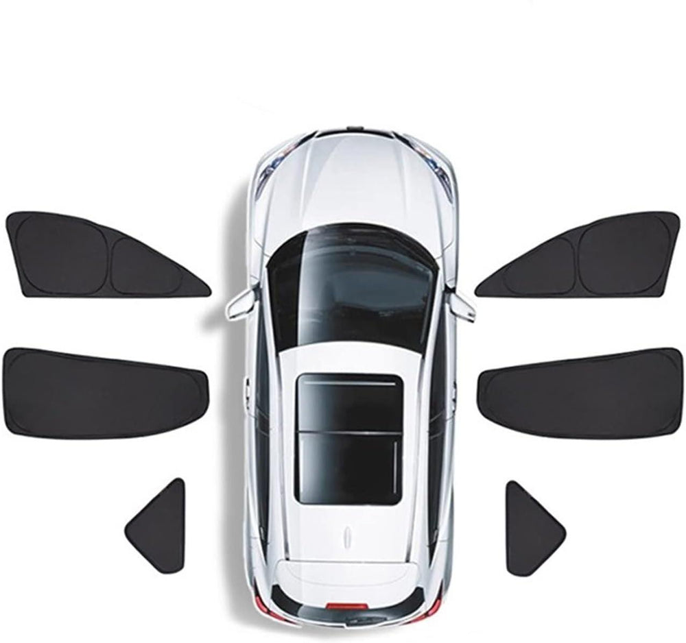 Privacy Curtains & Full Windows Sunshade For Model 3 -TESDADDY