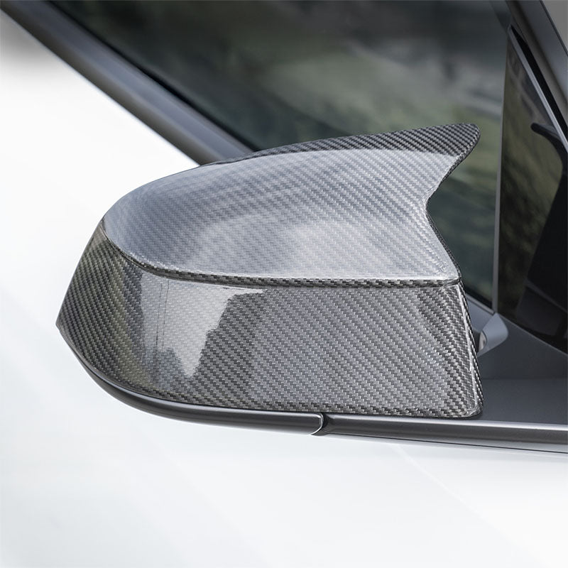 Real Carbon Fibre Rear View Mirror Covers For Tesla Model Y(2025-2026)