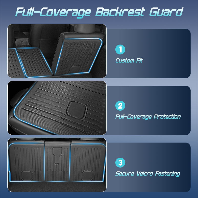 TPE Back Seat Protective Cover Mat For BYD Sealion 5 (2026)