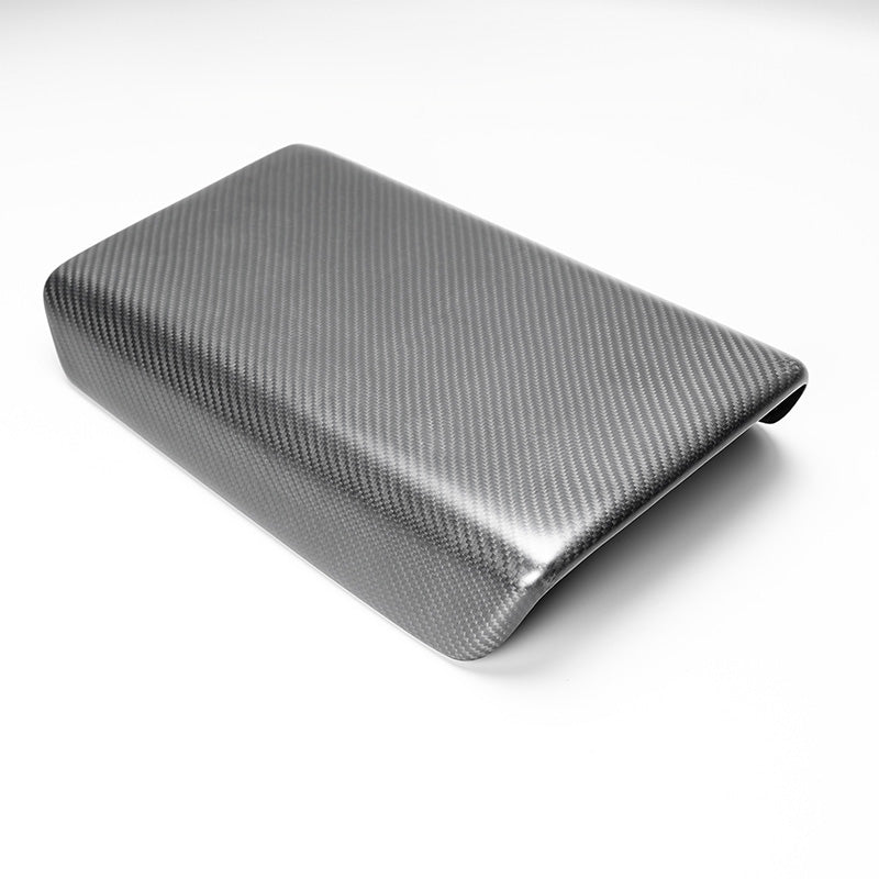Real Carbon Fibre Armrest Cover For Tesla Model 3(2021-2023)/Model Y(2022-2024)