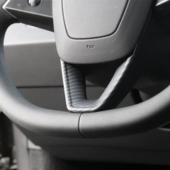 Steering Wheel Decorative Overlay For Tesla Model 3 (2024-2026)/ Model Y (2025-2026 Juniper)