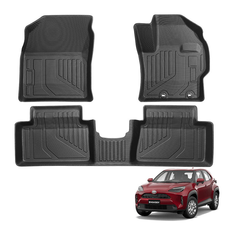 TPE Floor Mats For Toyota Yaris Cross Hybrid HEV (2020-2026)