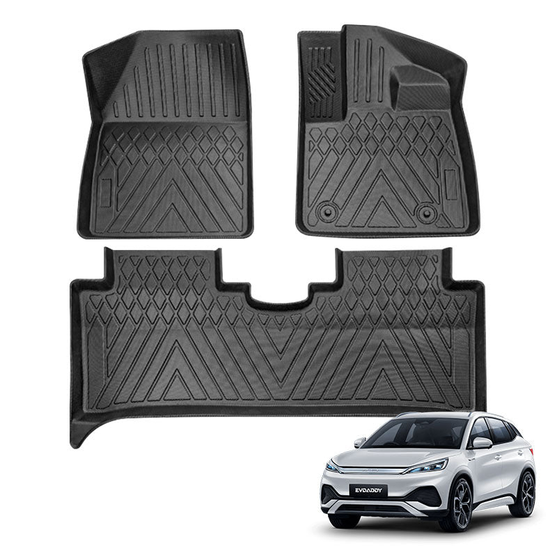 3D All-Weather TPE Floor Mats For BYD ATTO 3 (2022-2026)