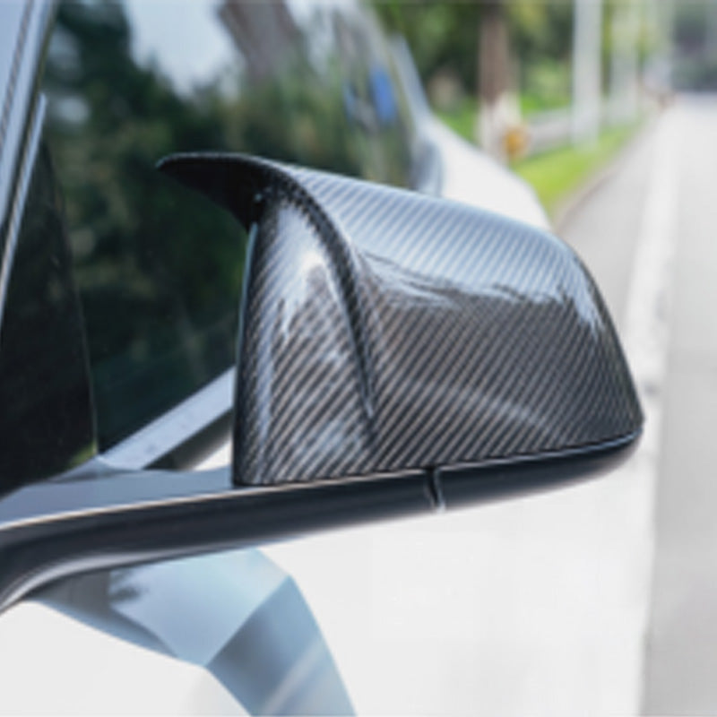 Real Carbon Fibre Rear View Mirror Covers For Tesla Model Y(2025-2026)