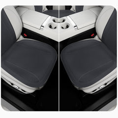 Nappa Leather Car Seat Cushion & Backrest Set
