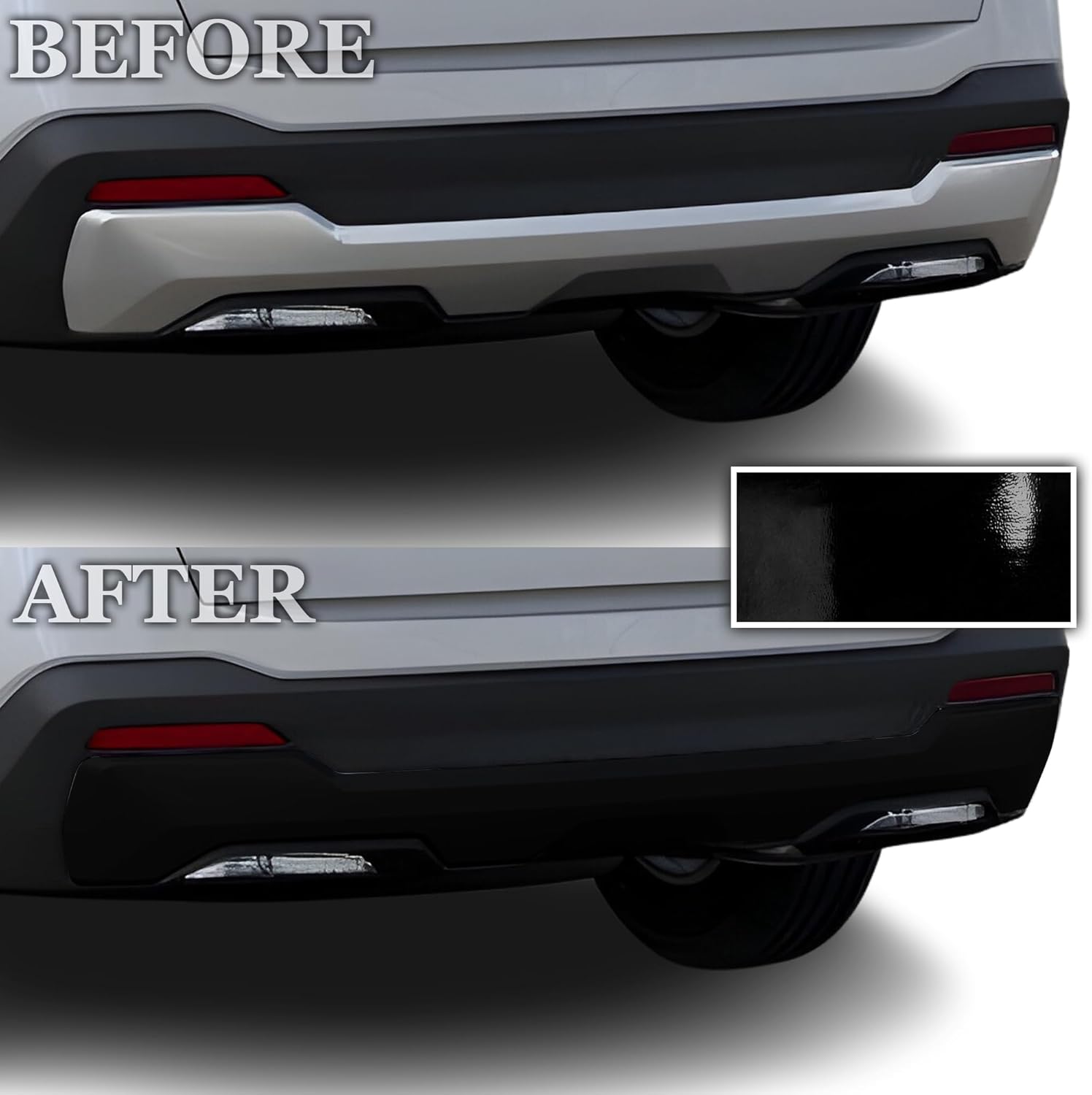 Lower Rear Chrome Delete For kia Sorento (2024-2026)