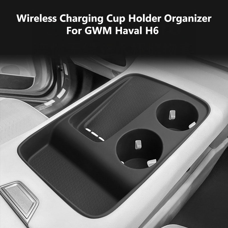 Center Console Cup Holder & Storage Organizer For GWM Haval H6 (2025–2026)