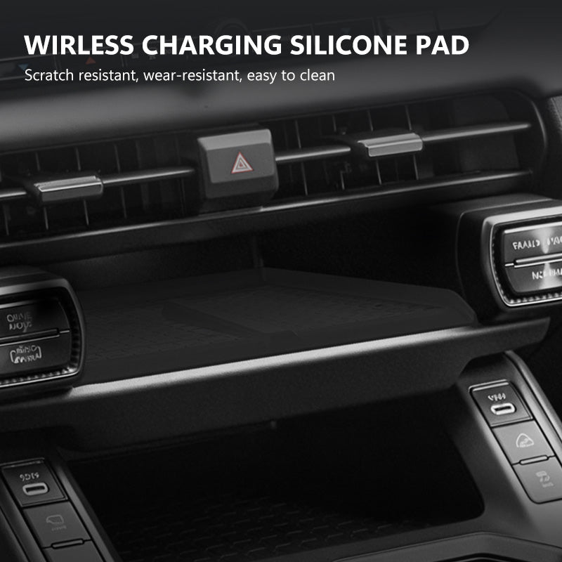 Wireless Charging Silicone Pad For Toyota RAV4 (2026)