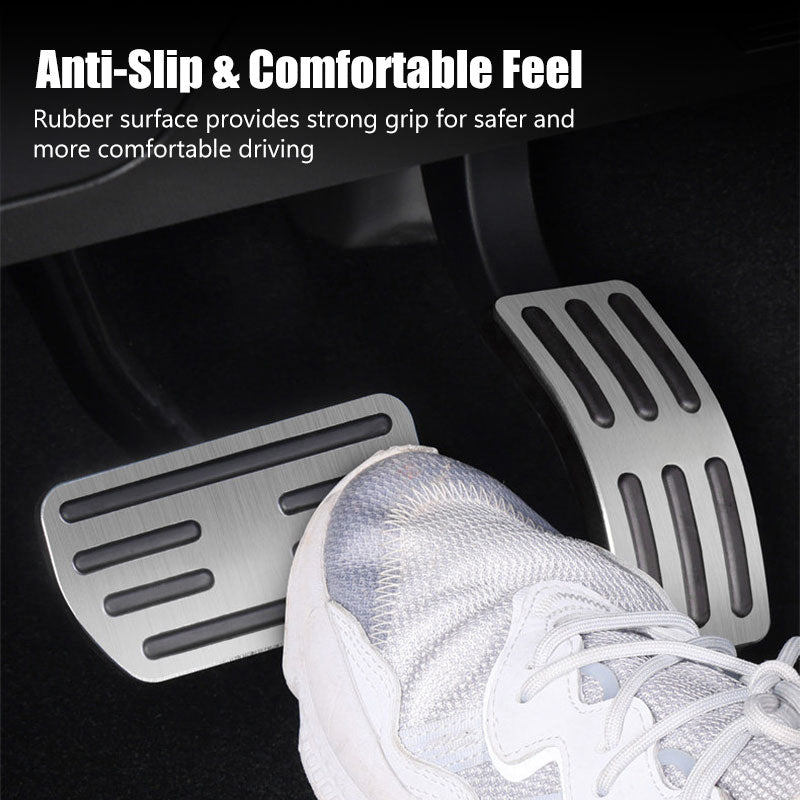 Aluminium Anti-Slip Accelerator & Brake Pedal Covers For GWM Tank 300 (2023-2026)