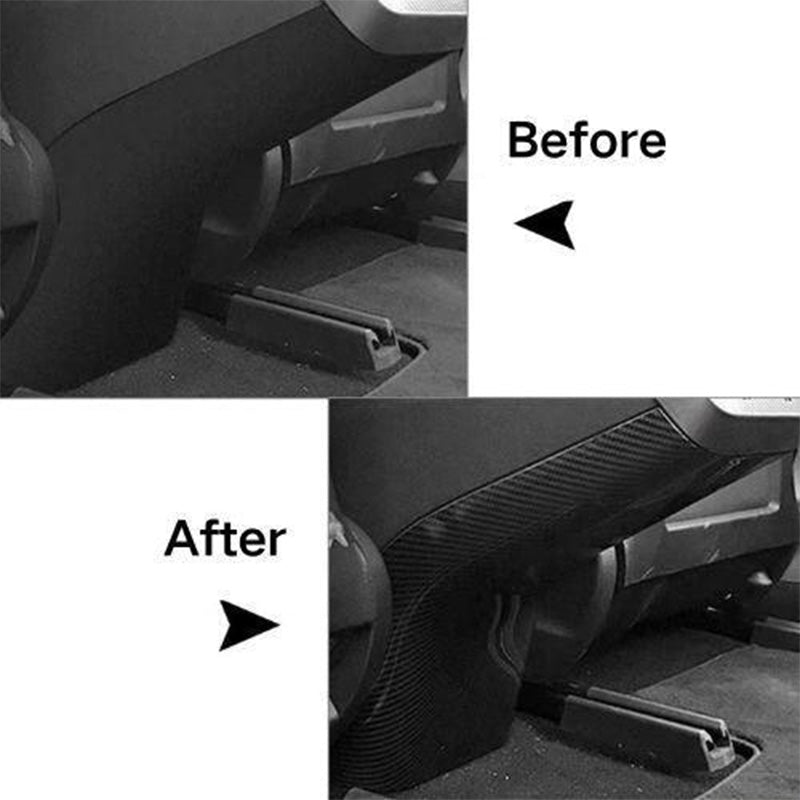 Lower Rear Air Outlet Vent Trim Cover For Tesla Model 3 (2021-2023) /Model Y (2022-2024)