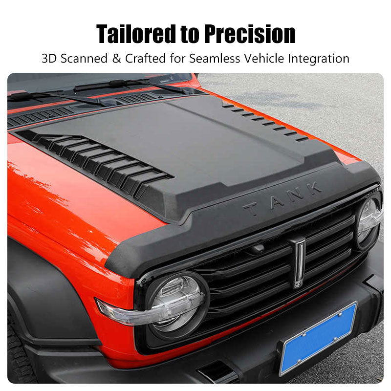 Bonnet Protector & Scoop Hood Cover For GWM Tank 300 (2023-2026)