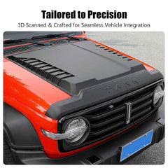 Bonnet Protector & Scoop Hood Cover For GWM Tank 300 (2023-2026)