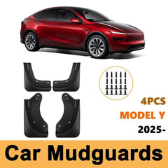 Mud Flaps For Tesla Model Y (2025-2026 Juniper)