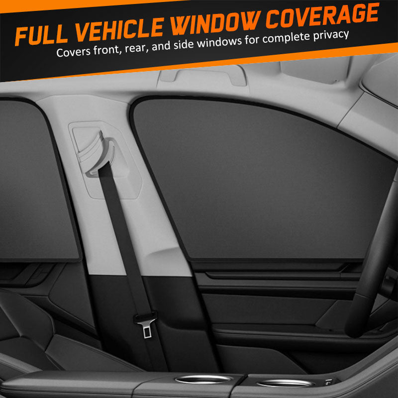 Privacy Curtains & Full Window Sunshades For Audi Q5 (2009-2026)