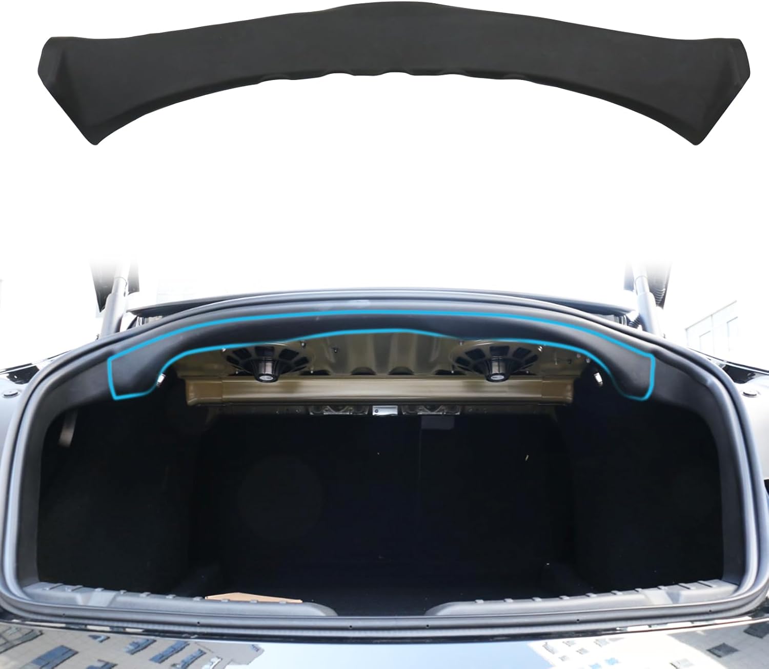 Rear Trunk Upper Sill Protector For Tesla Model 3 (2024-2026)