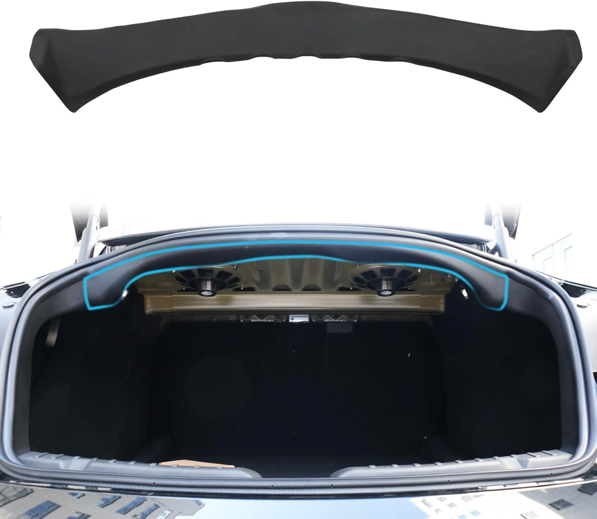 Rear Trunk Upper Sill Protector For Tesla Model 3 (2024-2026)