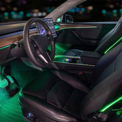 Laser Engraving Atmosphere Light For Tesla Model 3 (2021-2023)/ Model Y (2022-2024)