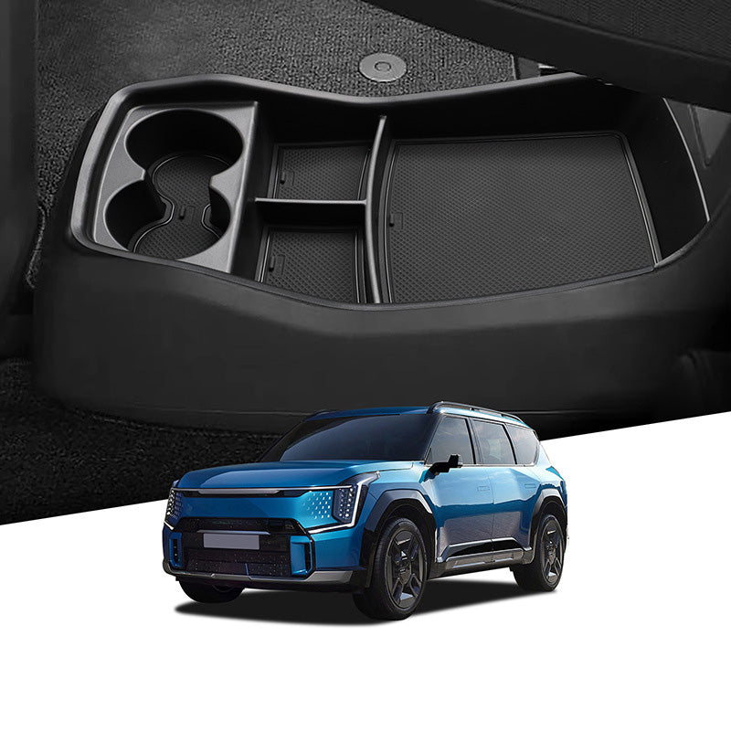 Lower Center Console Cup Holder Insert For Kia EV9 (2023–2026)