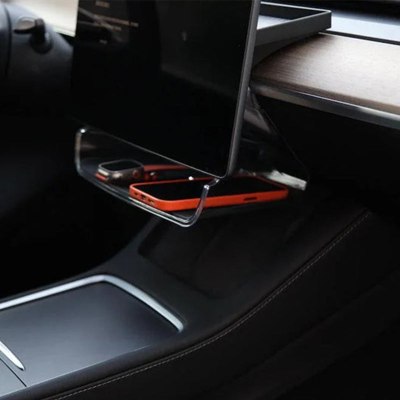 2in1 Magnetic Center Console Screen Storage Tray For Tesla Model 3 (2021-2023)/Model Y (2022-2024)