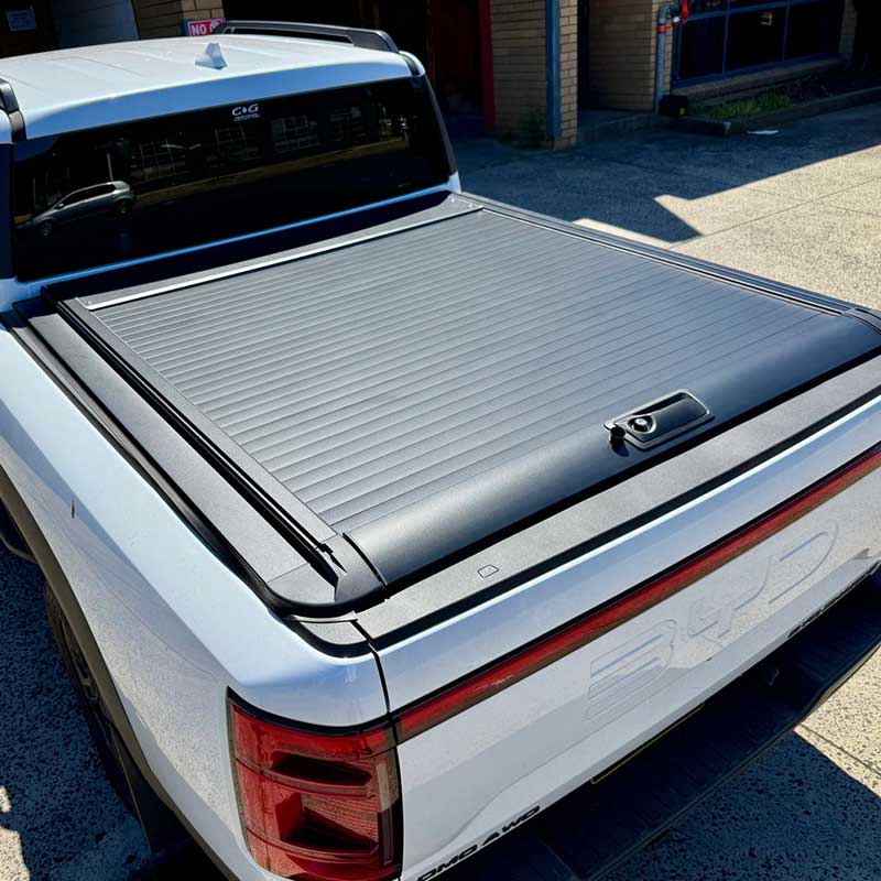 Manual Retractable Roller Shutter Tonneau Cargo Cover For BYD Shark 6 (2024-2026)