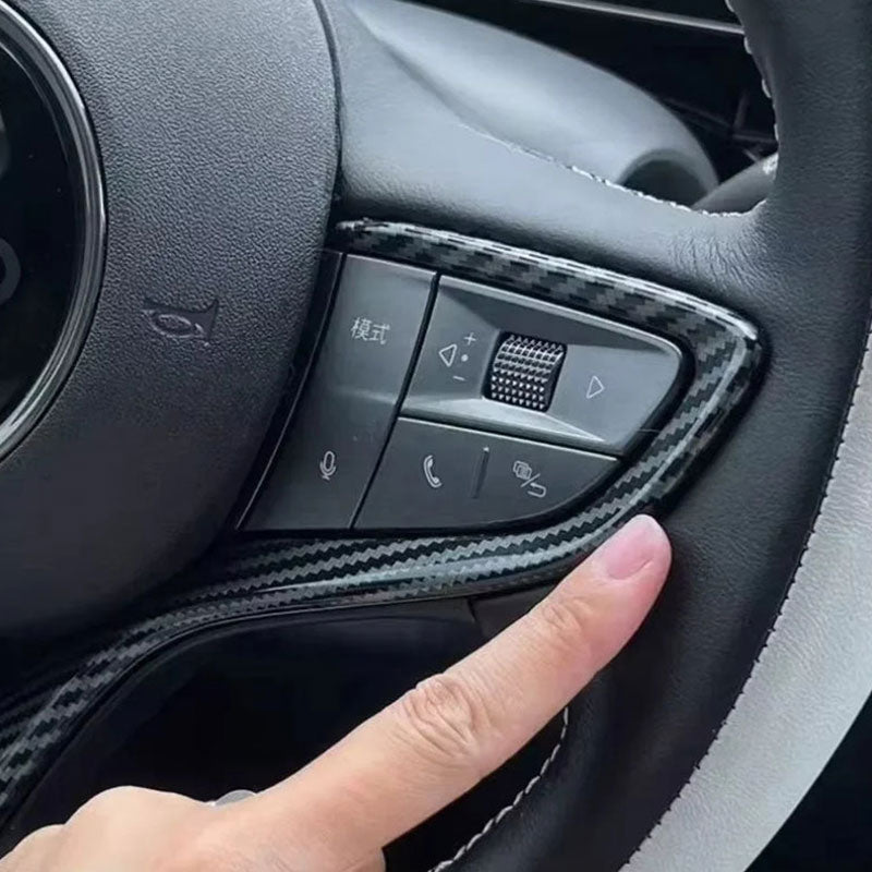 Interior Car Steering Wheel Cover Kit Trim For BYD Sealion 7 (2025-2026)