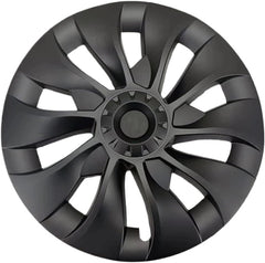 18‘’ Turbine  Wheel  Covers Matte Black For Tesla Model 3 (2021-2023）