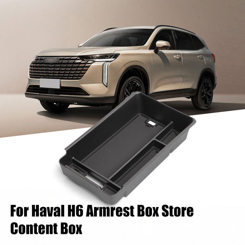 Center Armrest Storage Box Organizer For GWM Haval H6 (2025-2026)