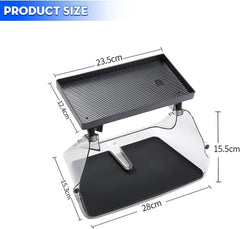 2in1 Magnetic Center Console Screen Storage Tray For Model 3/Y