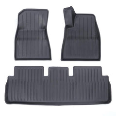 3D All-Weather TPE Floor Mats for Model 3 (2024 Highland) - TESDADDY
