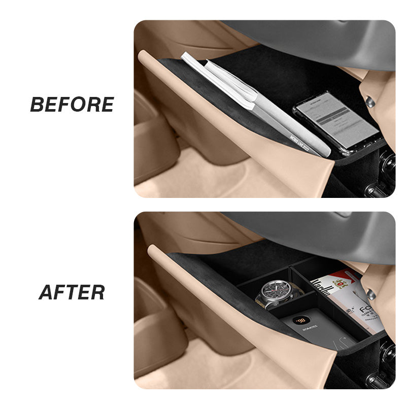 Lower Center Console Organizer For Kia EV9 (2023-2026)