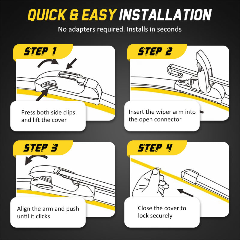 Front Wiper Blades For GWM Jolion (2021-2026)