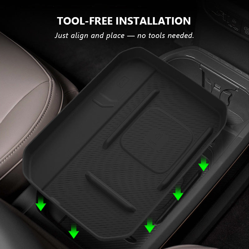 Wireless Charging Anti-Slip Mat For Kia EV5 (2024–2026)