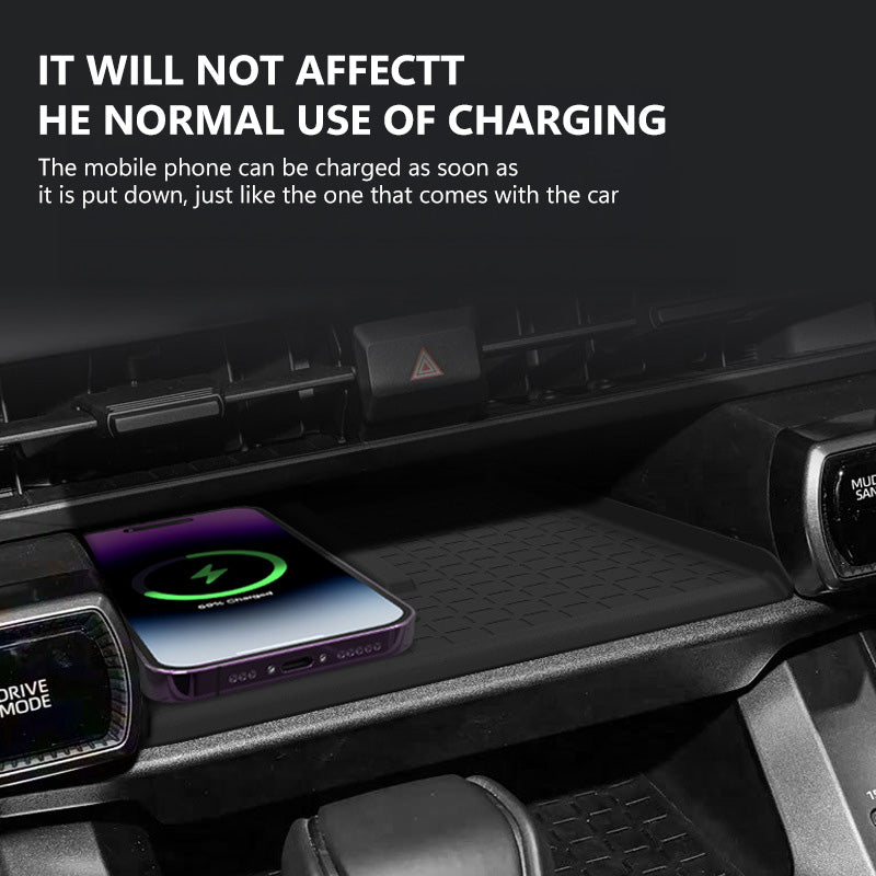 Wireless Charging Silicone Pad For Toyota RAV4 (2026)
